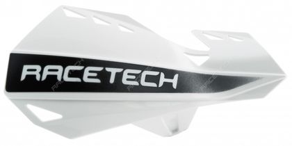 Protèges-mains Racetech Dual blanc Universel