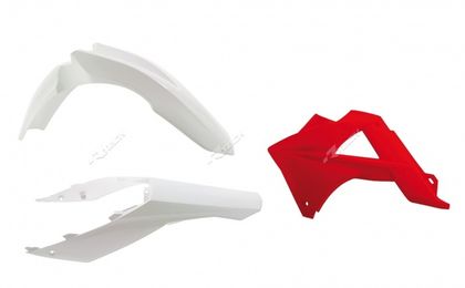 Kit plastiques Racetech couleur origine blanc/rouge Gas Gas EC125/250/300/450 FSR