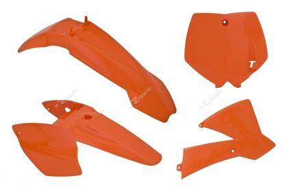 Kit plastiques Racetech couleur origine orange