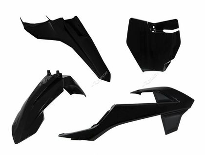Kit plastiques Racetech noir
