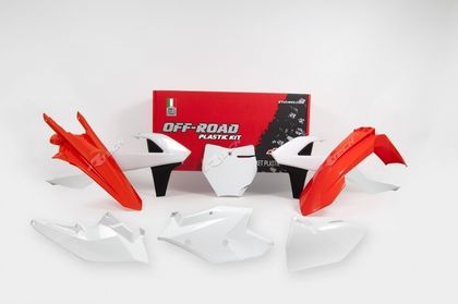 Kit plastiques Racetech couleur origine (2017) orange/blanc/noir