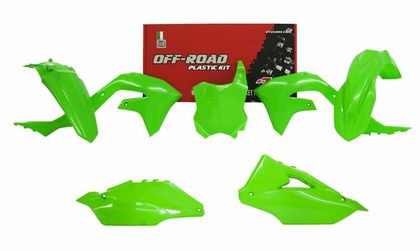 Racetech plasticset fluo groen Kunststof kit