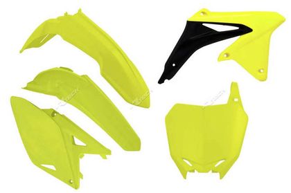 Racetech fluo geel Kunststof kit