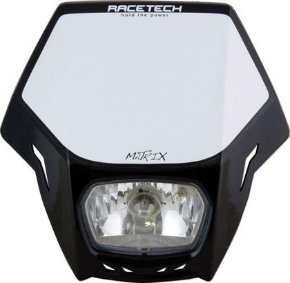 Plaque phare Racetech PLAQUE-PHARE MATRIX NOIR Universel