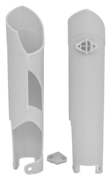 Protections de fourche Racetech blanc