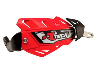 Protèges-mains Racetech FLX rouge Universel