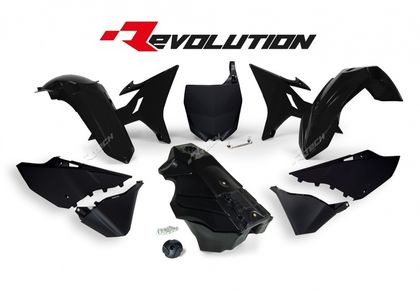 Kit plastiques Racetech Revolution + réservoir noir