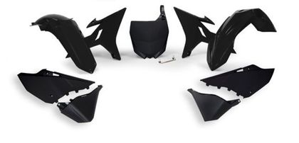 Kit plastiques Racetech de rechange Revolution noir