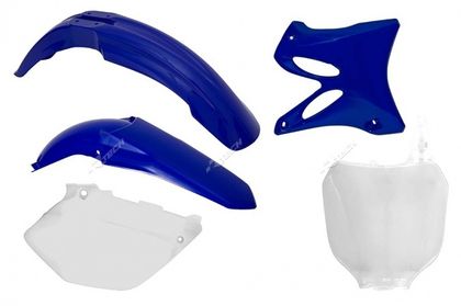 Kit plastiques Racetech couleur origine bleu/blanc
