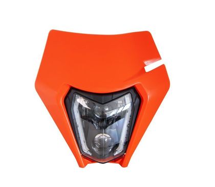 Racetech LED Gehomologeerde koplamp Koplampplaat