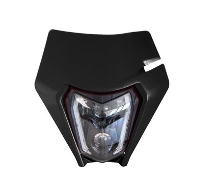 Racetech Lampenmaske inkl. homologierter LED Beleuchtung Scheinwerfer