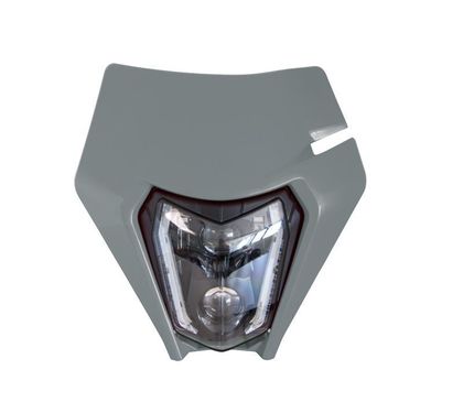 Racetech Lampenmaske inkl. homologierter LED Beleuchtung Scheinwerfer