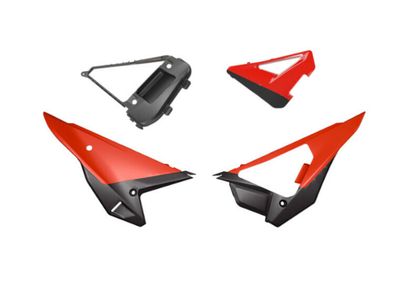 Racetech Kit Revolution - rød Sideplader