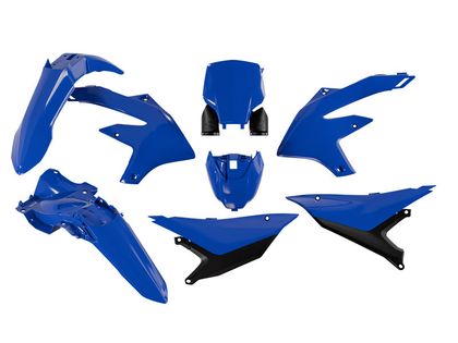 Sada plastů Racetech 6 kusů modré