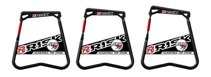 Risk Racing A.T.S. Ständer winkelverstellbar mit Magnetplatte Motorradheber Universell