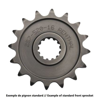 Renthal Steel Standard Front Sprocket 292 - 520 Gearbox output pinion Ref : RT00375A / 1074206001 