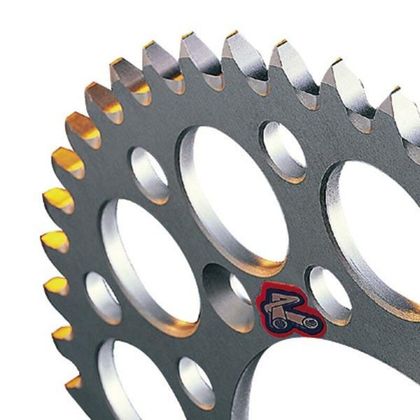 Couronne Renthal aluminium Ultra-Light anti-boue anodisé dur HA - 520