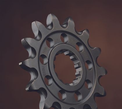 Renthal Steel Self - Cleaning Front Sprocket 501U - 520 Gearbox output pinion