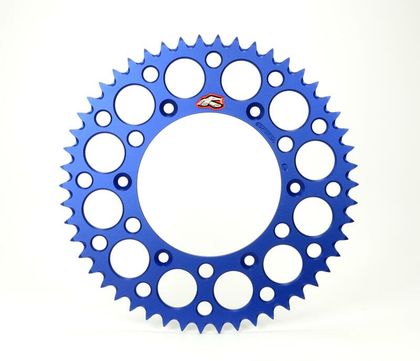Renthal Aluminium Ultra - Light Self - Cleaning Hard Anodized Rear HA - 520 Sprocket