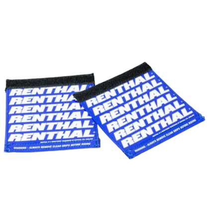 Renthal Grip Clean Grips - Blue White Universal Handle protectors
