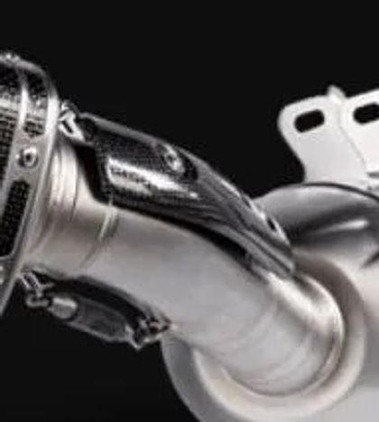 Protection échappement Akrapovic Visière Pièce rechange