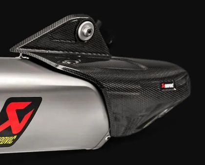 Akrapovic Visor Spare part Exhaust protection
