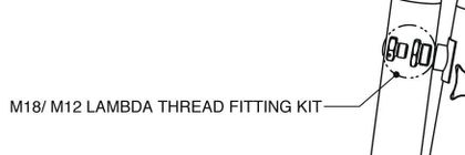 Akrapovic 18601261 Lambdasonde-adapter