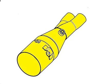 Akrapovic verbinding Verbindingspijp