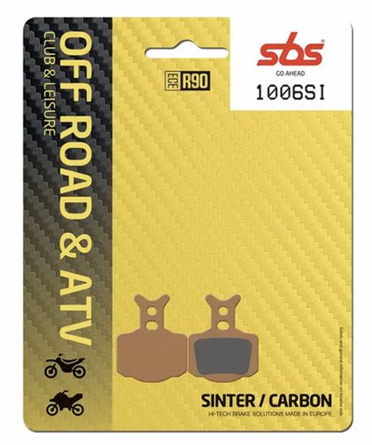 SBS 1006SI Brake pads Ref : SBS00003A / 1006030 