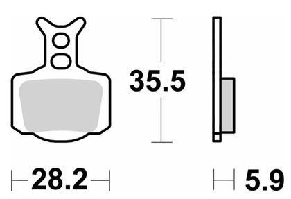 SBS 1006SI Brake pads