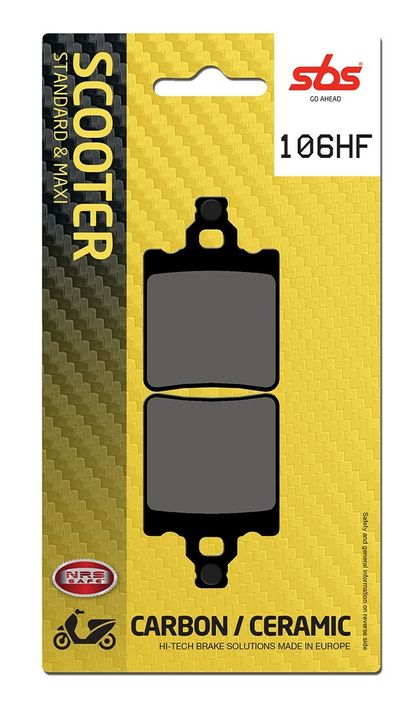 SBS 106 574 HF Brake pads