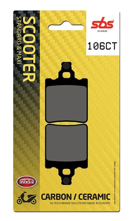 SBS 106CT 574 Brake pads