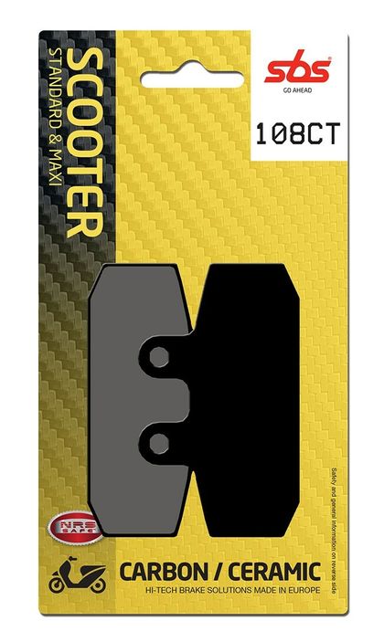 SBS 108CT 588 Brake pads