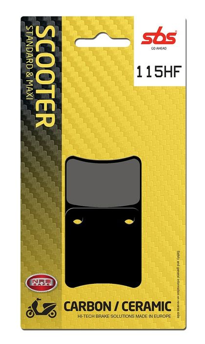 SBS 115 670 HF Brake pads