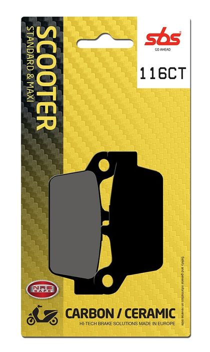 SBS 116CT Brake pads