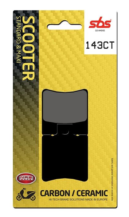 SBS 143CT 725 Brake pads