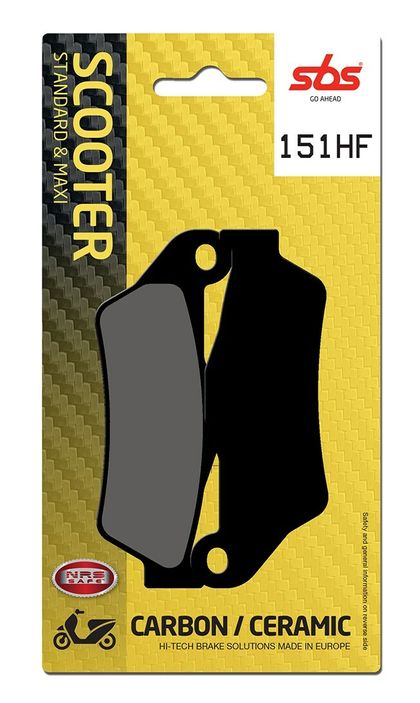 SBS 151 671HF Brake pads