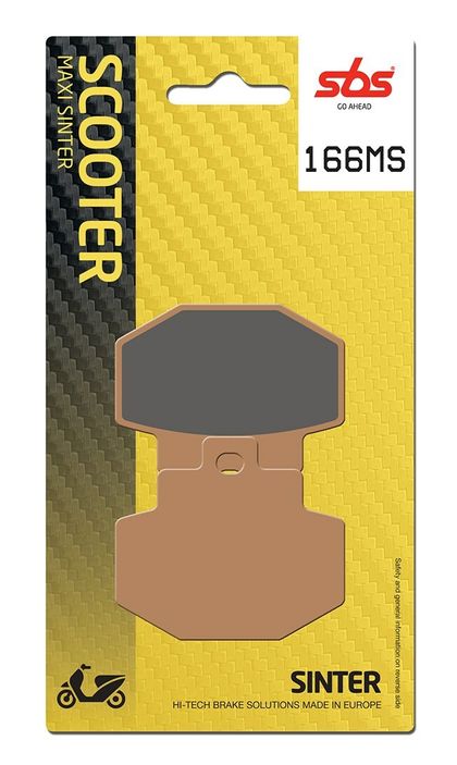 SBS 166MS 772 Brake pads