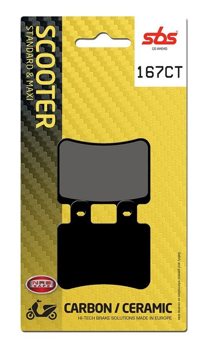 SBS 167CT 773 Brake pads