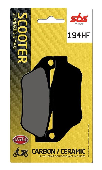 SBS 194 837 HF Brake pads