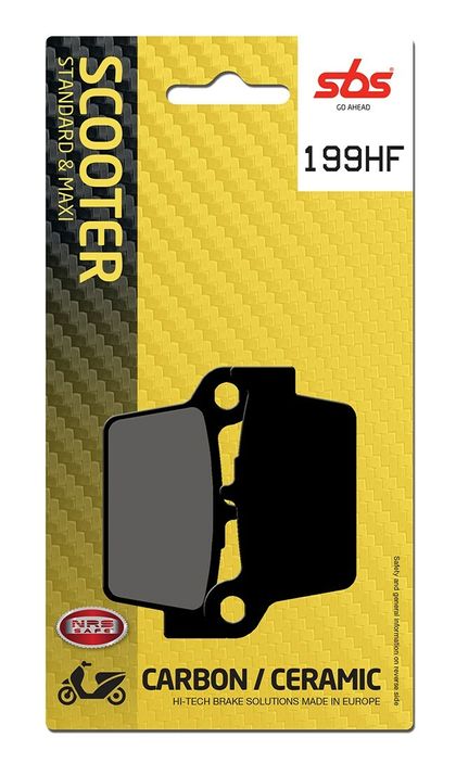 SBS 199HF 861 Brake pads