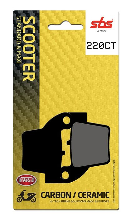 SBS 220CT Brake pads Ref : SBS00180A / 220080 