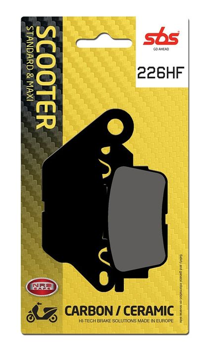 SBS 226 HF Brake pads Ref : SBS00185A / 226000 