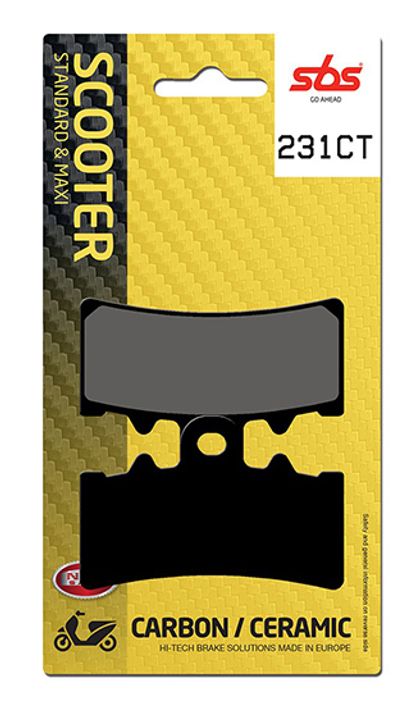 SBS 231CT Brake pads Ref : SBS00190A / 231080 