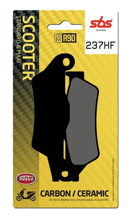 SBS 237HF Brake pads Ref : SBS00193A / 237000 