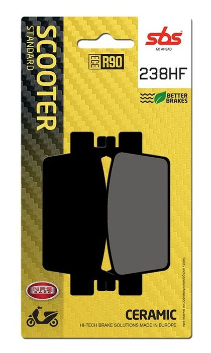 SBS 238 HF Brake pads Ref : SBS00194A / 238000 
