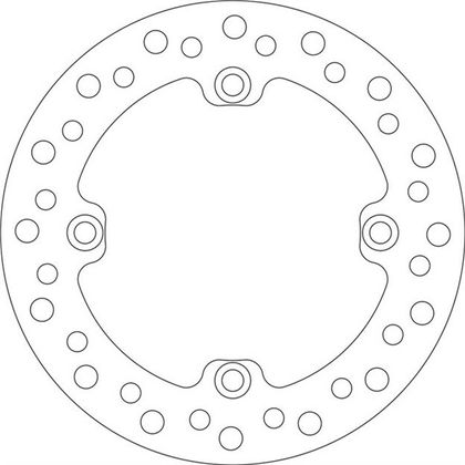 SBS 5001 Round brake disc