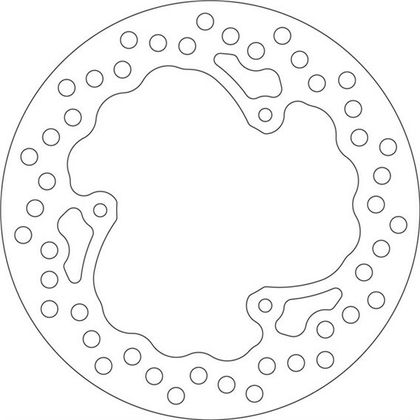 SBS 5007 Round brake disc