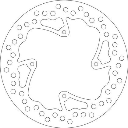 SBS 5009 Round brake disc