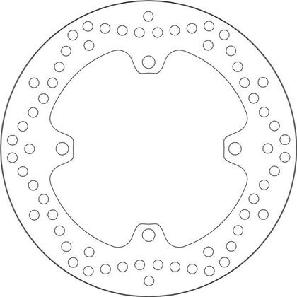 SBS 5018 Round brake disc